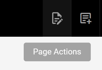 Page Actions